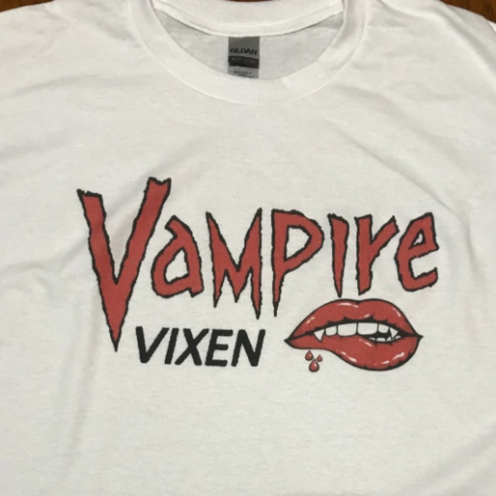 Vampire Vixen White Unisex T-Shirt